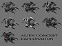 Aliens Concept Progression